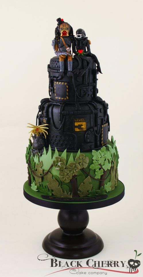 Alien-vs-Predator-Cake