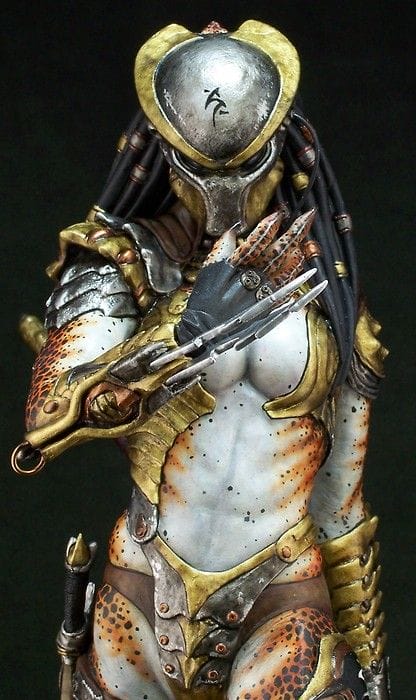 My female predator cosplay I've bought and made! (Swift Wing) I've named  her as a huntress. : r/cosplay