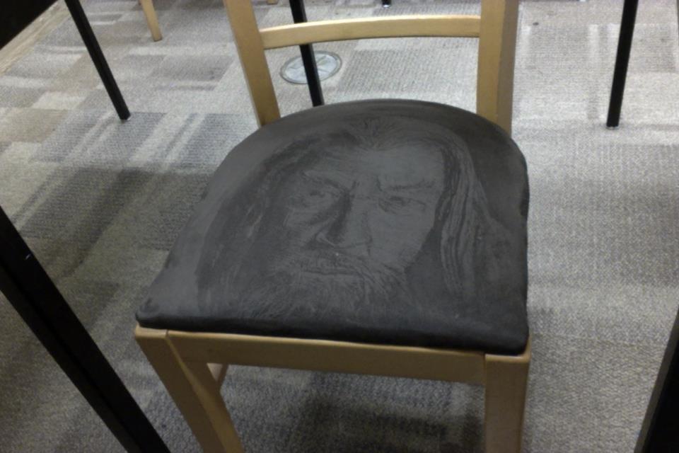 Gandalf on a Chair