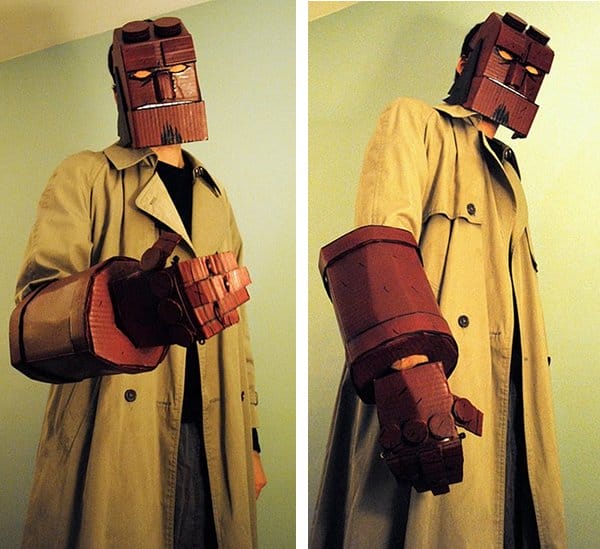 Cardboard-Hellboy-Cosplay