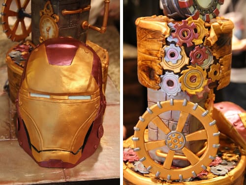 Iron Man cake 2