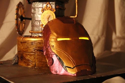 Iron Man cake 4