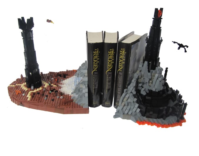 LEGO LotR bookends