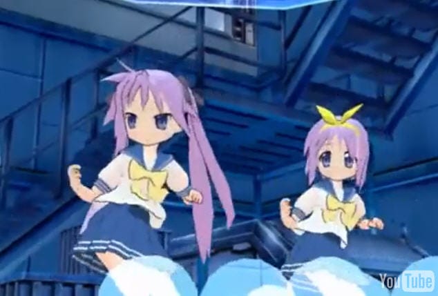 Lucky Star: Fan video shows dancing Hiiragi sisters