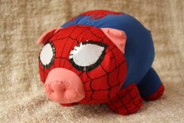 spider pig plush