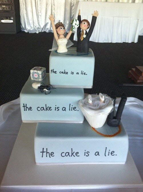 The Truth Of The Portal Wedding Cake