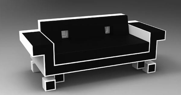 Space Invaders Sofa