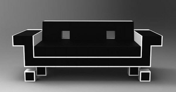 Space Invaders sofa