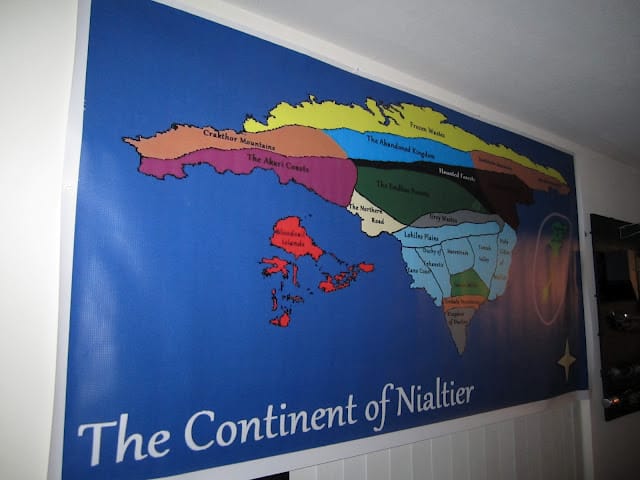 The contient of nialtier