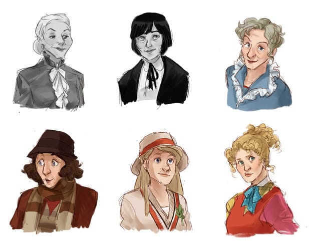 11 genderswapped versions of Doctor Who