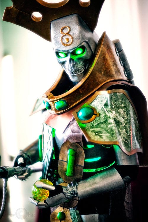 Warhammer 40k Cosplay Necron Lord 0306