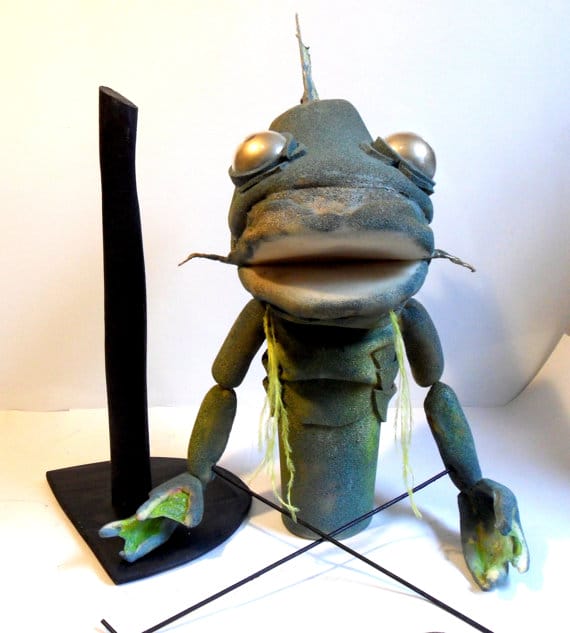 Cthulhu Fish Puppet 2