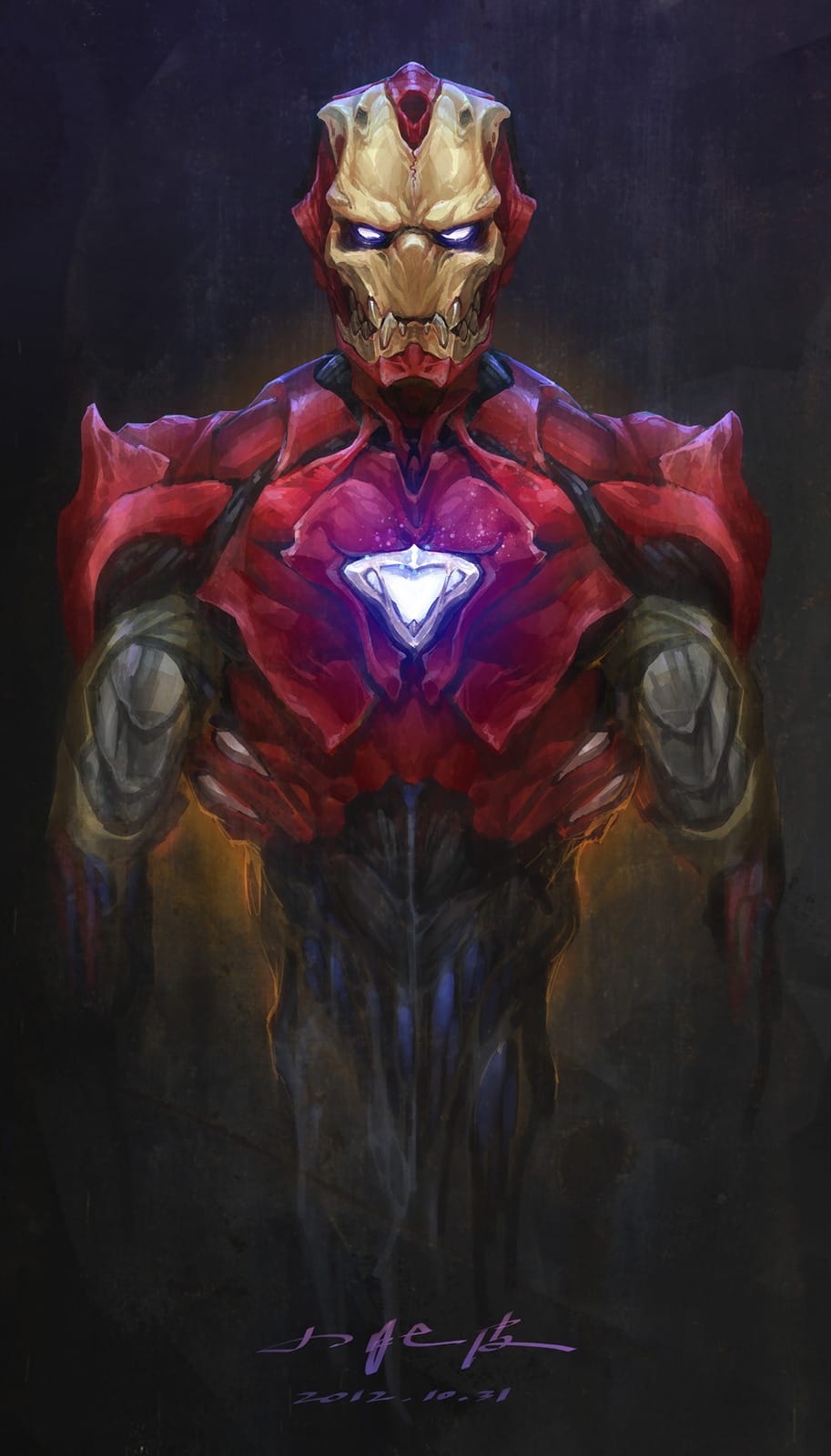 Skull Iron Man