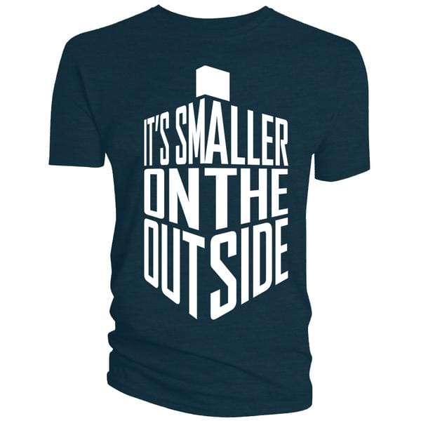 It's smaller on the outside