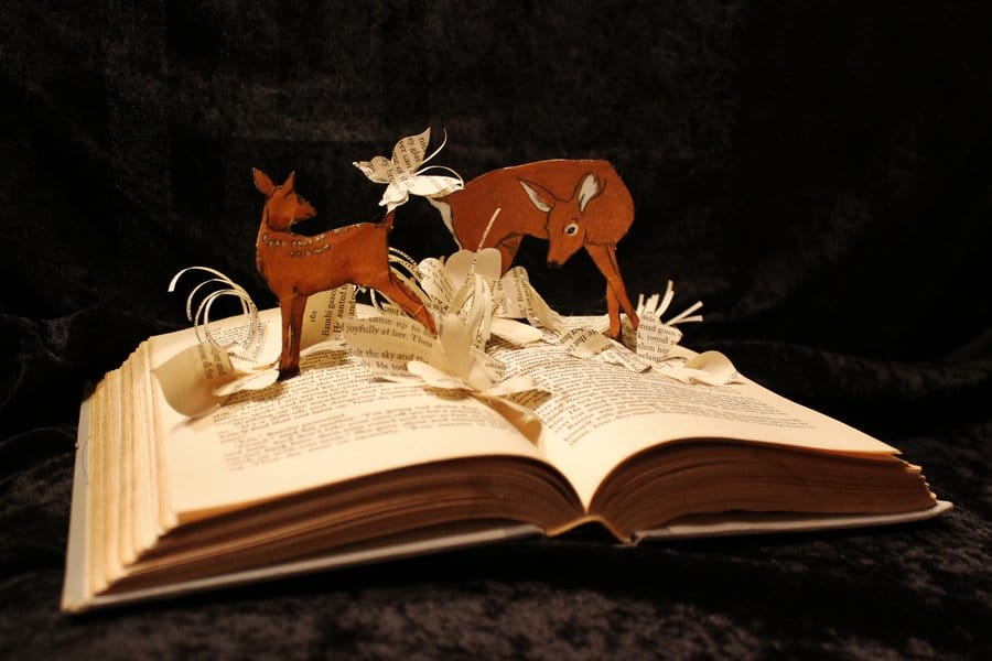 bambi__book_sculpture_by_wetcanvas-d5n88g1