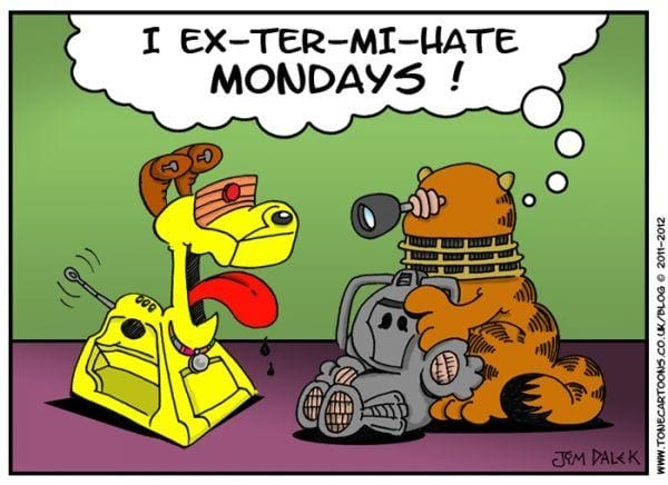 Garfield Does Doctor Who