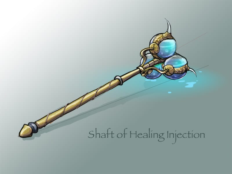 Shaft of Healing Injection