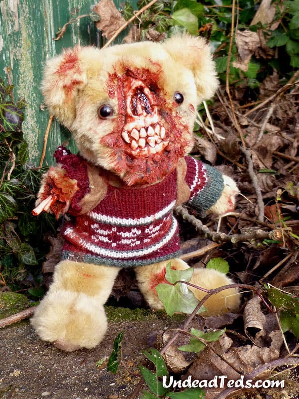 undead teddy bear