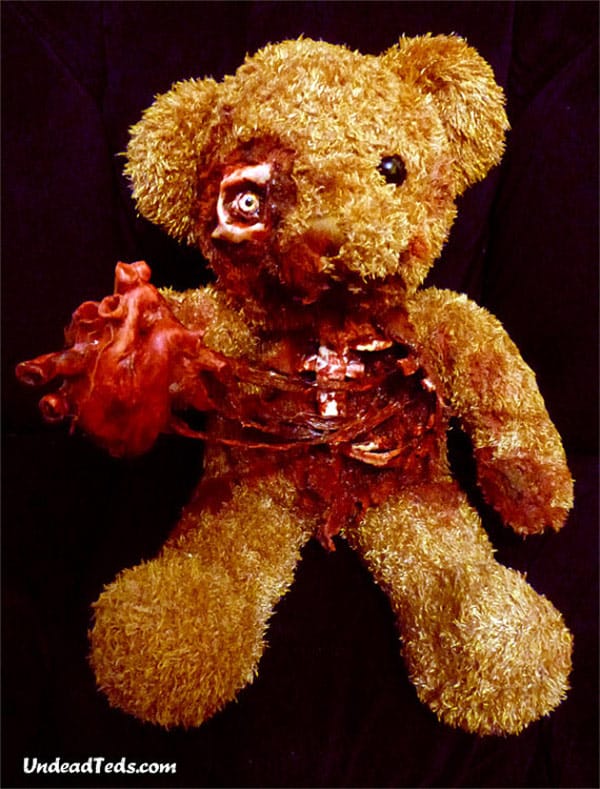 Gruesome zombie teddy bears