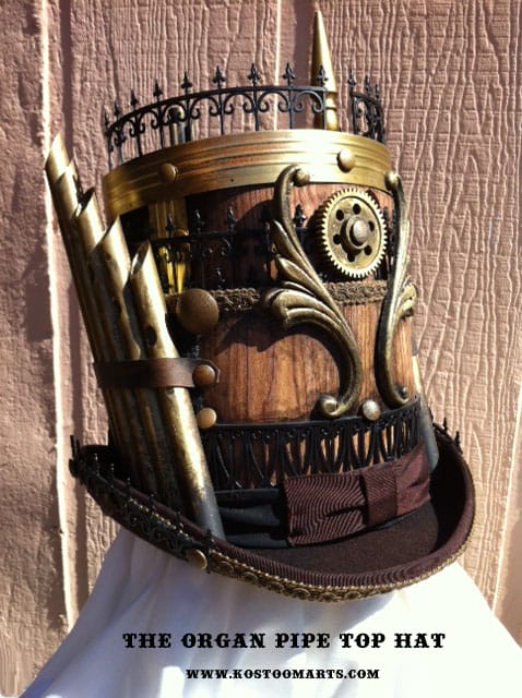 organ pipe top hat