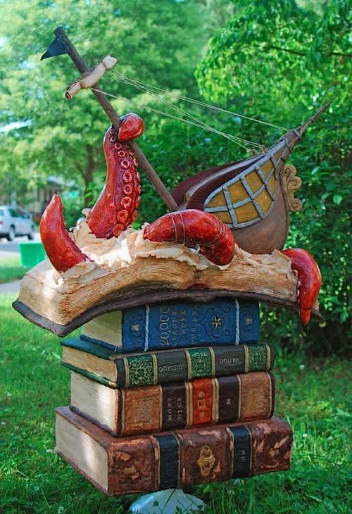 Monster Book Cake