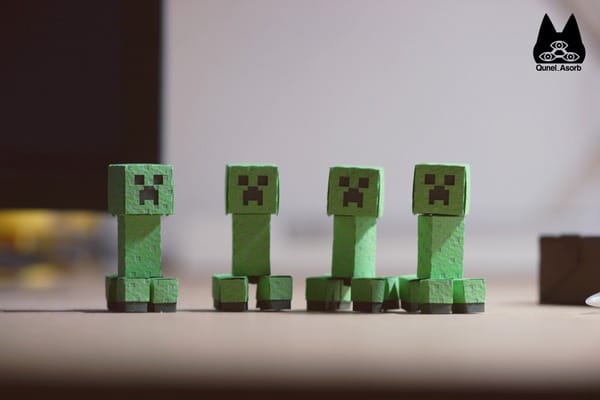 Invasion Of The Papercraft Creepers