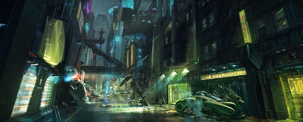 Cyberpunk Art Enviorment 1