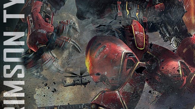 The Pacific Rim battle mechs: Jaegers