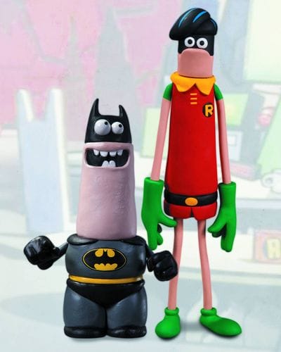 Aardman Batman and Robin