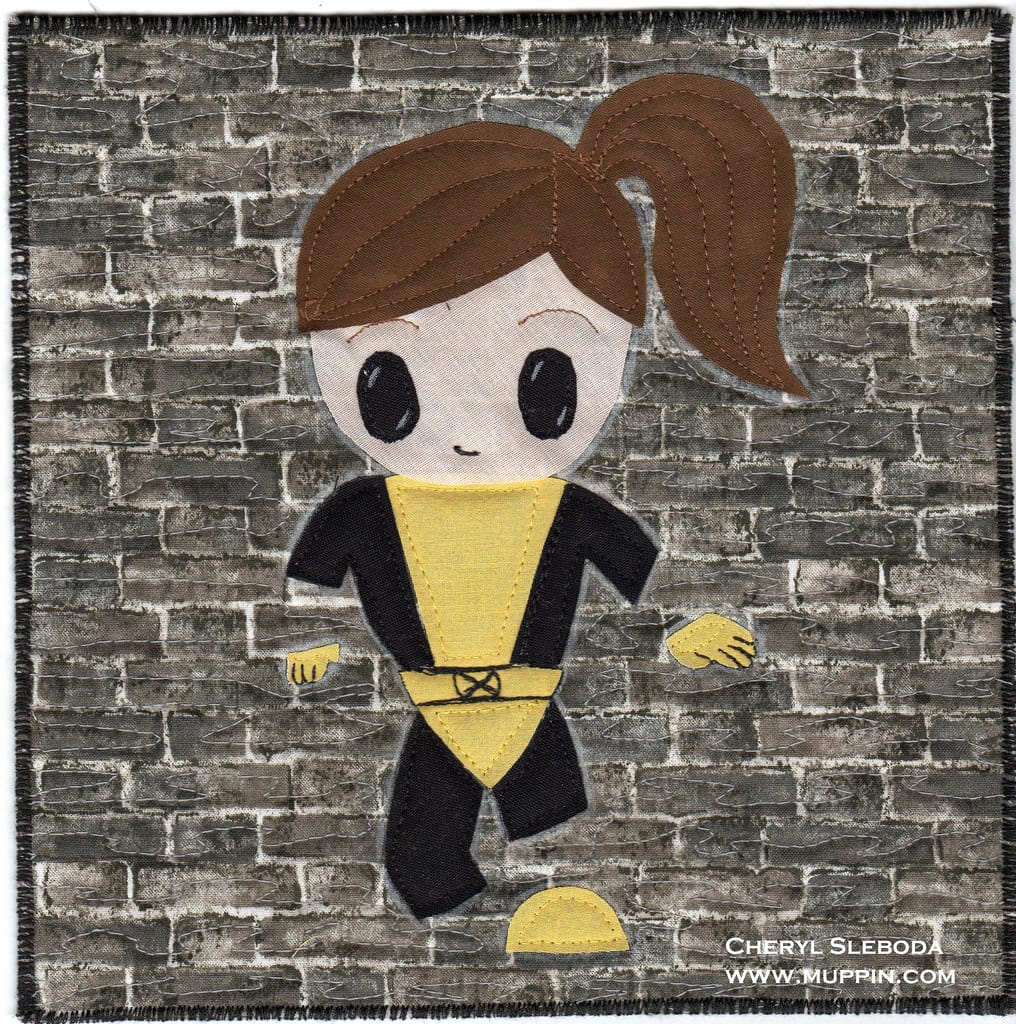 Kitty Pryde quilt
