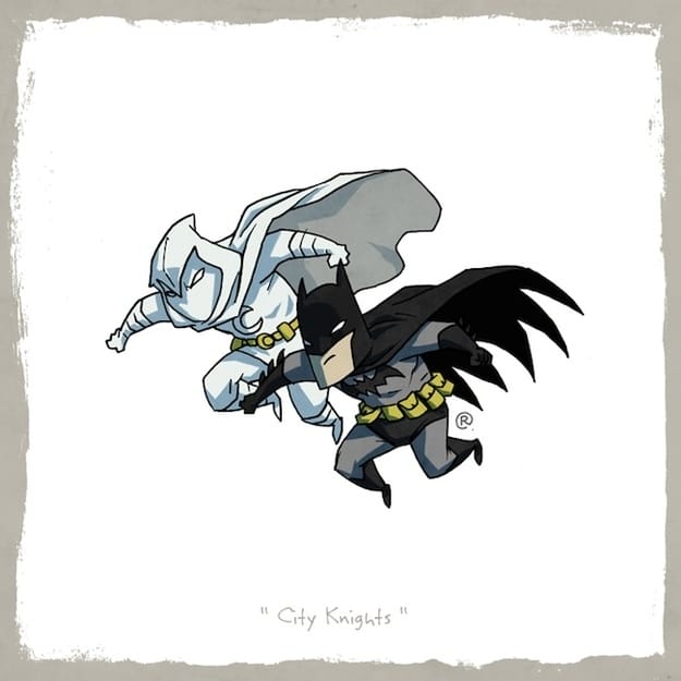 Moon Knight and Batman