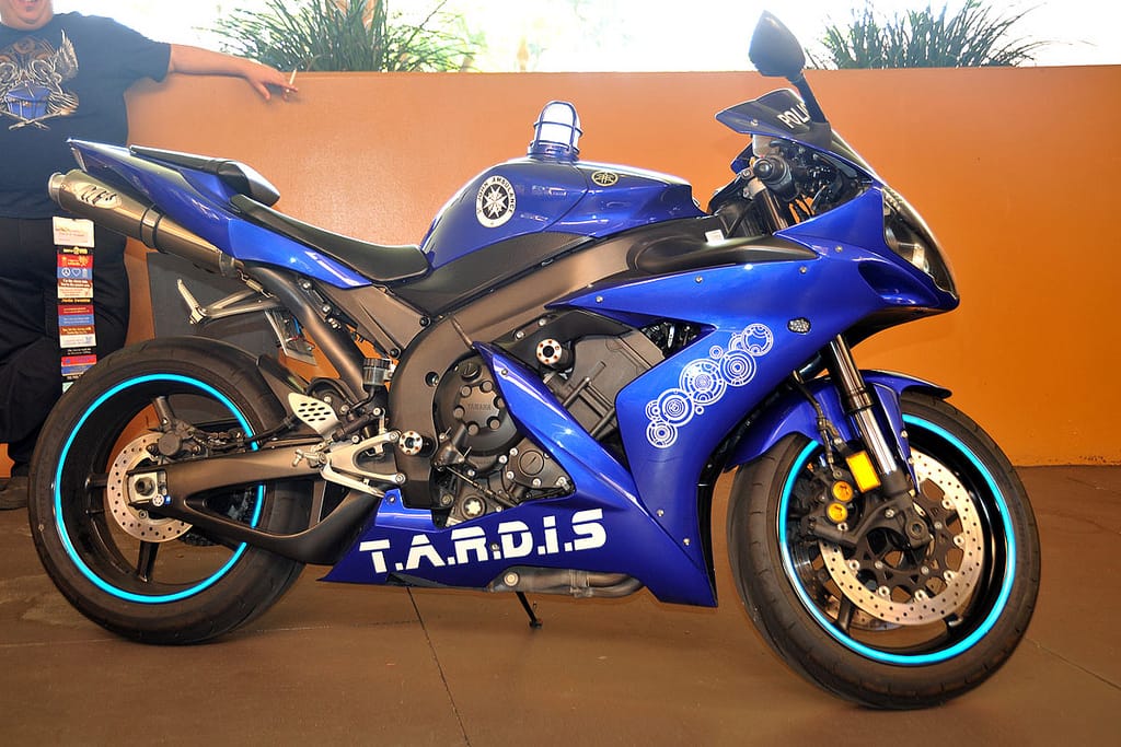 TARDIS motorcycle 1