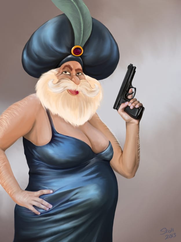 The Sultan as Black Widow