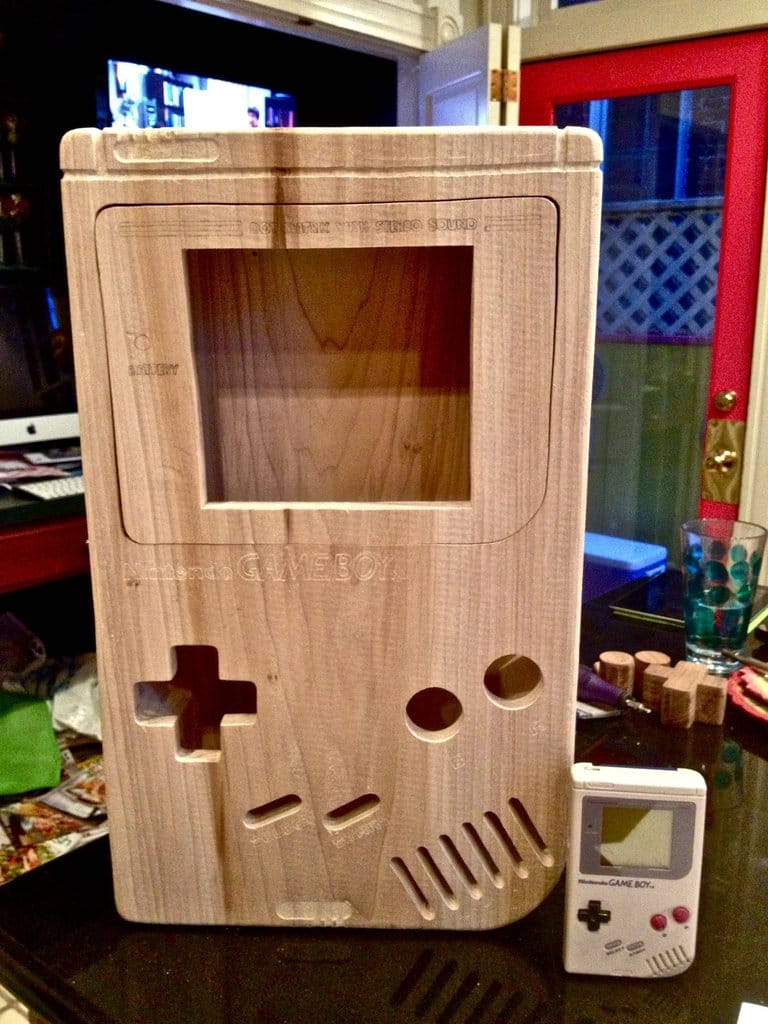 Wooden Gameboy 3