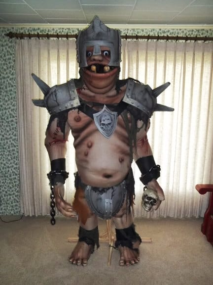 Impressive ogre costume
