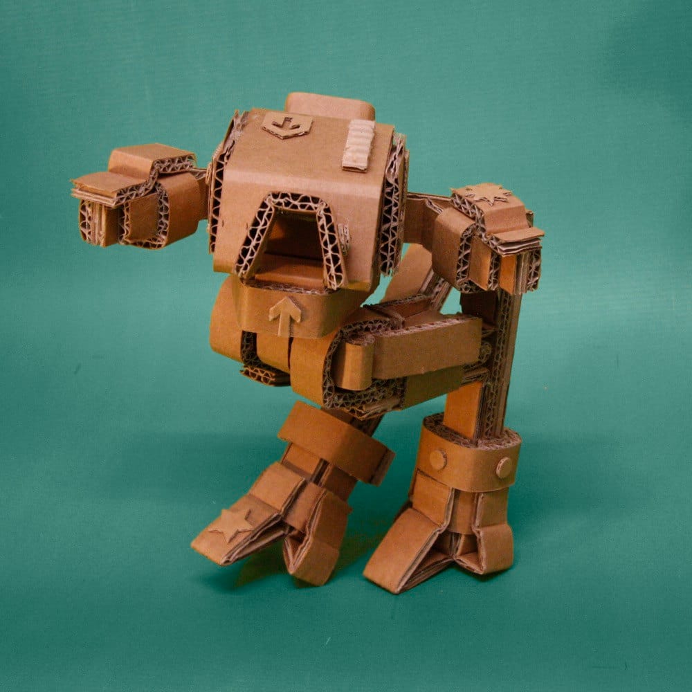 Cardboard Robots 3