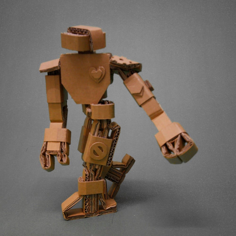 Cardboard Robots 4