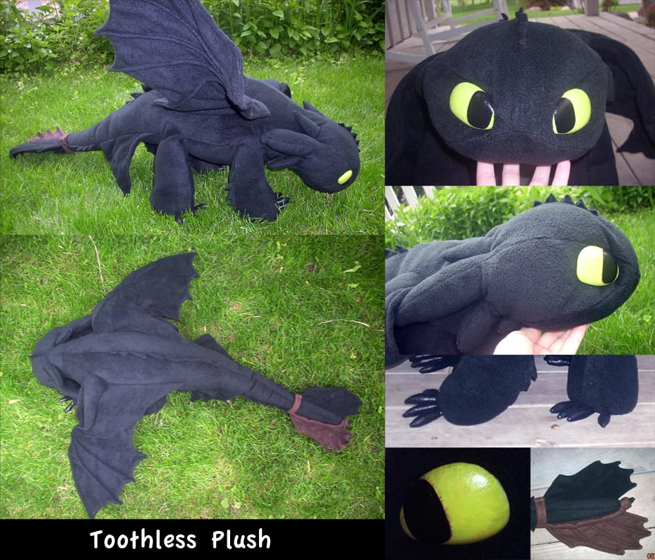 Life Size Toothless Plush