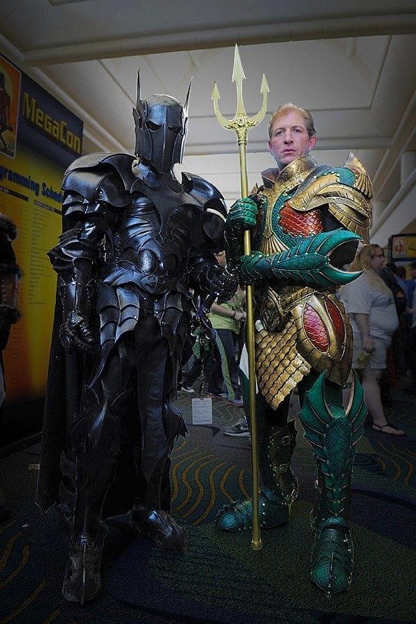 armour batman and aquaman