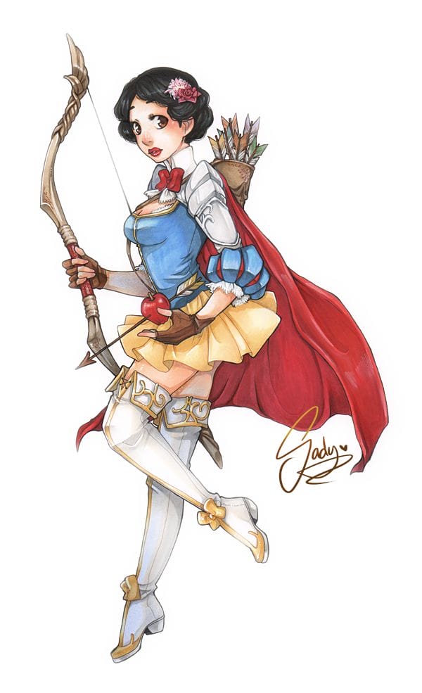 Snow White Warrior Princess