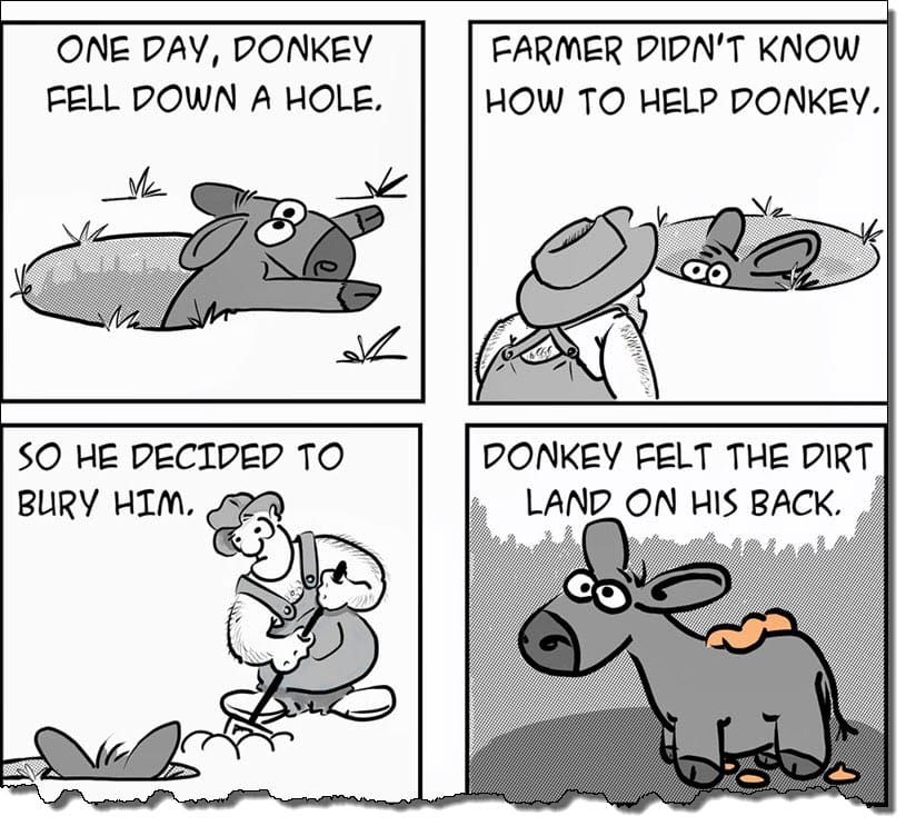 donkey-tear
