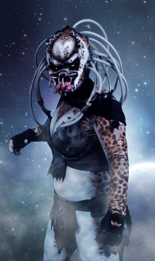 Scary Female Predator Cosplay