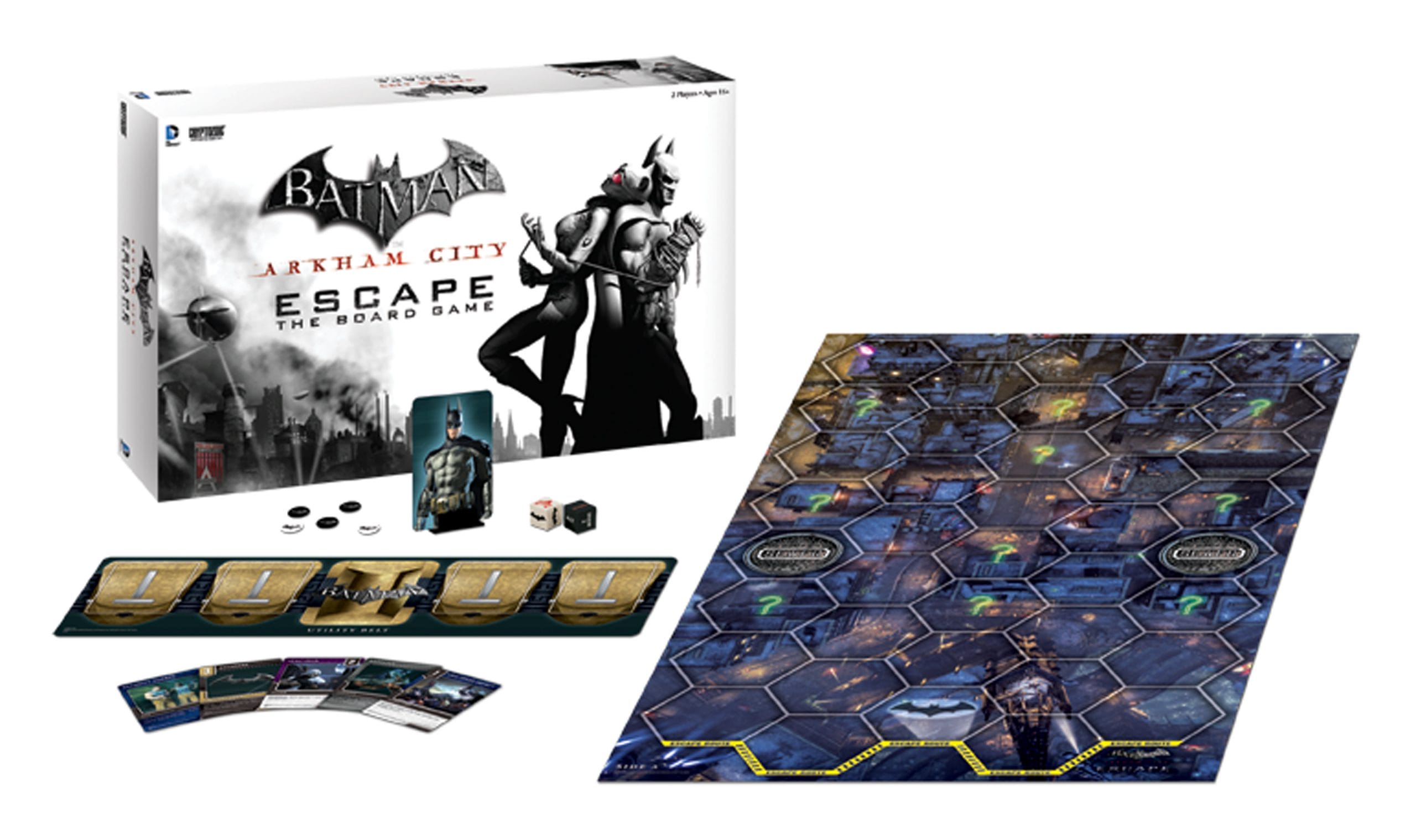 A look inside: Batman - Arkham City Escape board game