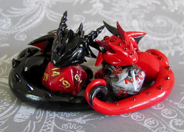 Sleeping Dice Dragons