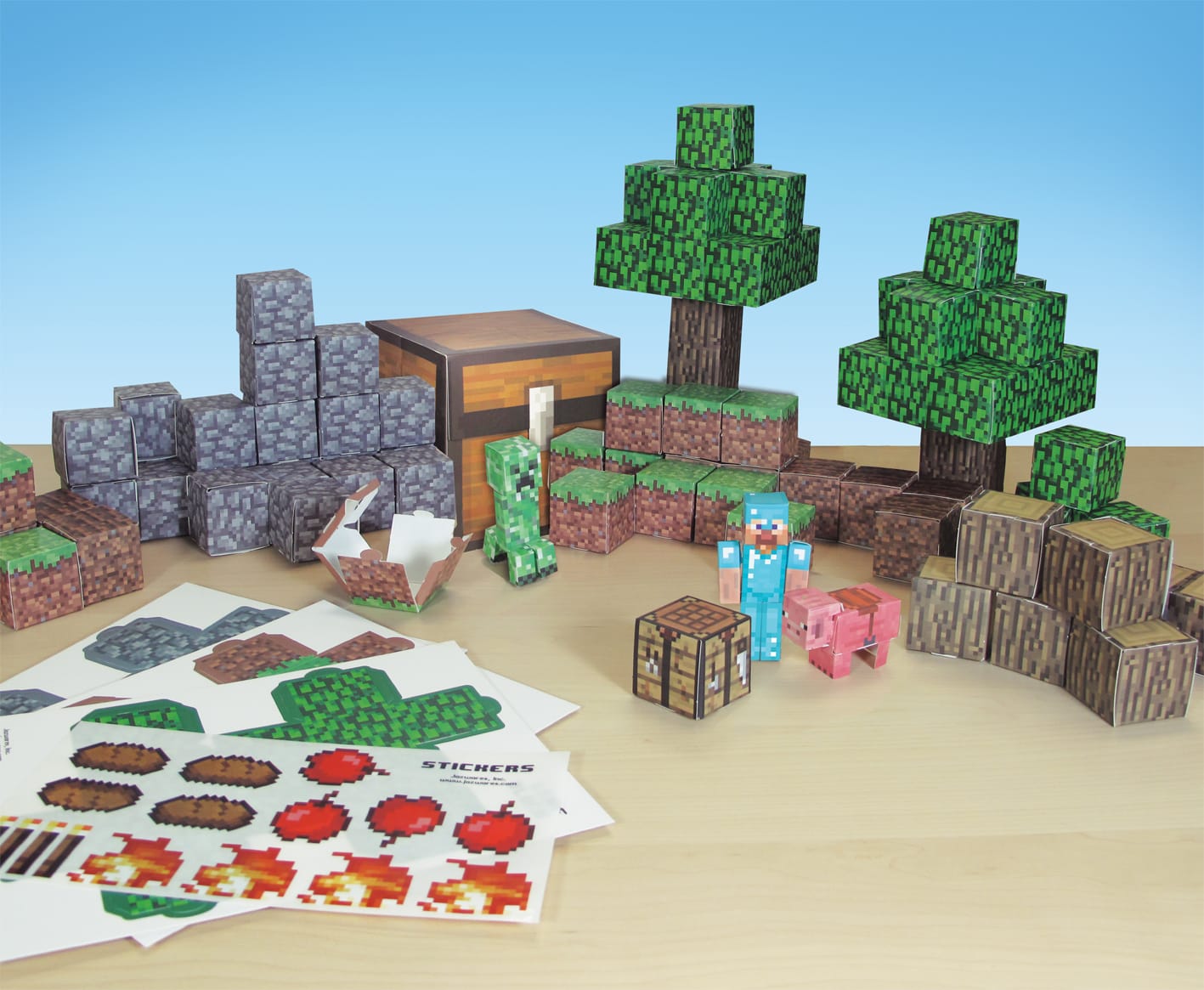 16721 Paper Craft Overworld Set Product