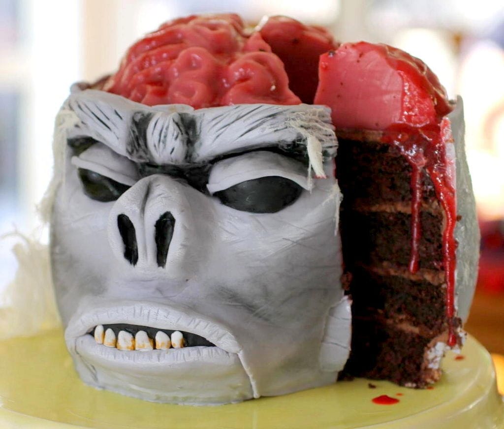 Monkey brain cake