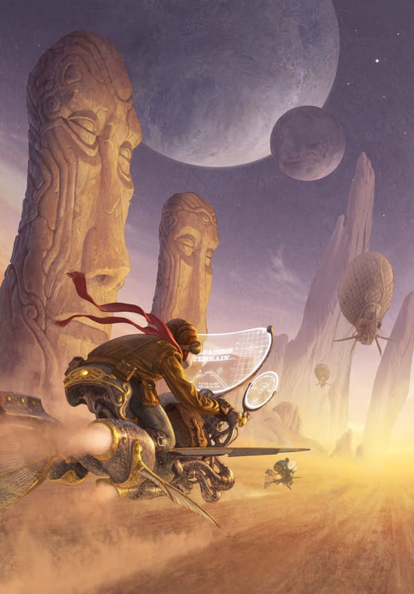 Antonio Caparo's steampunk posters