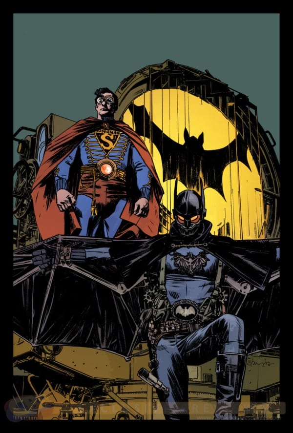 Batman/Superman variant by Tommy Lee Edwards