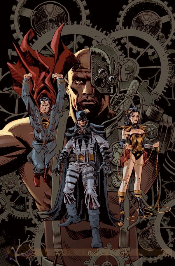 Justice League #28 variant by Dan Panosian