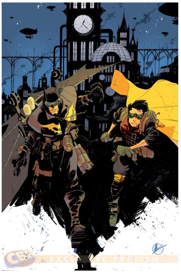 Batman and Robin variant by Matteo Scalera